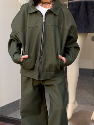 Green Jeans Jacket